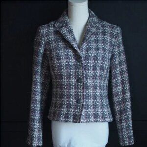 Conrad C | Vintage Tweed Bouclé Virgin Wool Blend Jacket